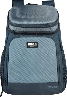 00066122 Igloo Backpack Coolers 18-30 Can 18 Blue