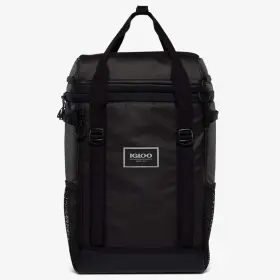 Igloo 034223658199 Pursuit Soft Coolers 16-42 Can 24-can Backpack Black