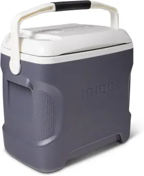 Igloo 971478198943 Iceless Thermoelectric Cooler Portable 28 Qt Gray