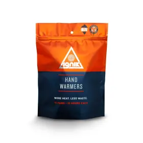 Igair-00121pr-10 Ignik Resealable Multiple-use Hand Warmers For 10 Hours Of Heat Across 72