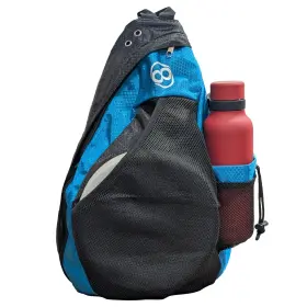 Infinite Discs 676821636775 Disc Golf Backpack Slinger Bag 6-12 Multiple Colors Blue And Black