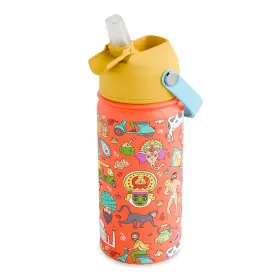 12ozind Inkaara Designs India Design Kids Water Bottle By 12oz Insulated Stainless Steel
