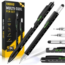 Inomo 618952813489 Stocking Stuffers For Men Adults Gifts 9 In 1 Multitool Pen Mens Ch