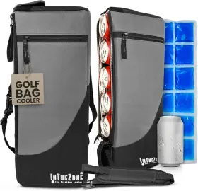 Inthezone 313101849875 Frostbox Golf Bag Cooler With Ice Pack Accessories For Men Beer Slee