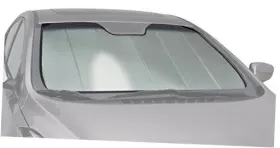 Lx-33-p Intro-tech Custom Fit Premium Silver Folding Sun Shade Good