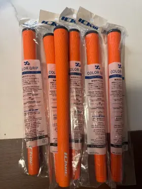 Gb13iom013 Iomic Sticky 2.3 Golf Grip Bundle 6 Orange