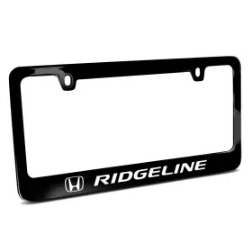 Lfhd-bk00-rid Ipick Image Made For Honda Ridgeline Black Metal License Plate Frame