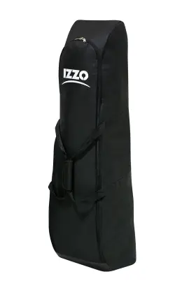 Izzo 689769560286 Padded Golf Travel Bag Black