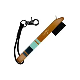 C99850 Izzo Heritage Wood Golf Club Brush With Groove Cleaner Blue/navy