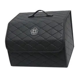 Jauarta9unc615as0-12 Jauarta Car Trunk Storage Organizer High Capacity Multipurpose Pu Leather Portable Tr