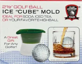 3643 Jef World Of New Golf Ball Ice Cube Mold