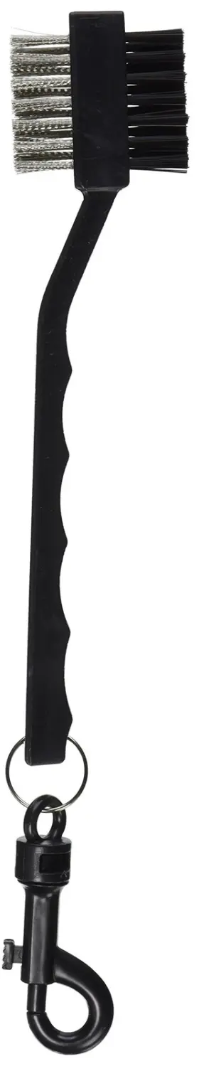 Jef World Of Golf 022275034894 Gifts And Gallery Inc. 2 Way Cleaning Brush Black