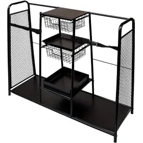 Jef World Of Golf 716419004972 Metal Bag Organizer - Black
