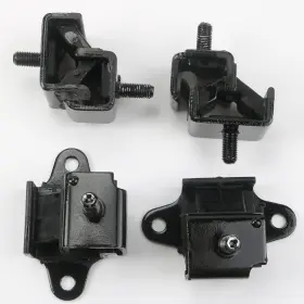 J38-21488-00 Jetuplusllc Fits Yamaha Gas Golf Cart G2 G8 G9 G14 1985-1995 Engine Mounts Front And Rear 4