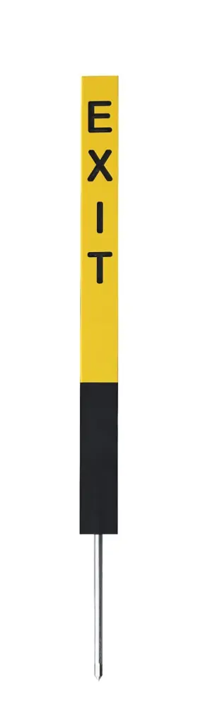 Sc101 Jfm Golf Recycled Plastic Ftexitft Stake With Spike