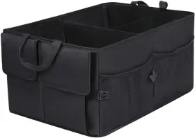 Jiatua 726084399396 Car Trunk Backseat Organizer For Suv 8 Pocket Waterproof Dust-proof St