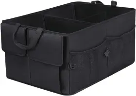 Cto-1 Jiatua Car Trunk Backseat Organizer For Suv 8 Pocket Waterproof Black