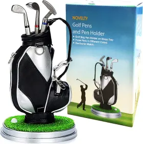 20220512002 Jishi Golf Gifts For Men Pen Holder Stocking Stuffers Adults Golfer