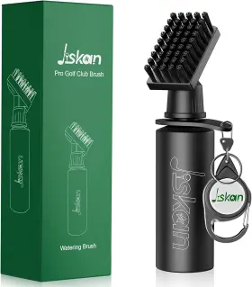 Jsk-wb01 Jiskan Golf Club Brush Cleaner With Retainer Clip Squeeze Water Bottle Accessories Men