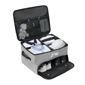 Jldtop 797999164874 Golf Trunk Organizer 2 Layer Waterproof For Car With Two Shoe