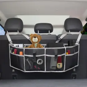 Jld004 Jldtop Car Trunk Organizer Backseat Hanging Storage With 4 Large Pockets 10 Medium