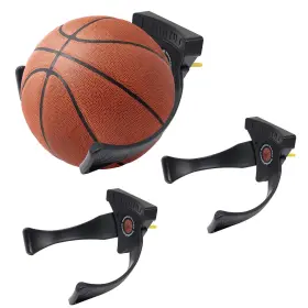 Jolitac 793345017900 Wall Mounted Ball Holder Display Sports Balls Storage And Decoration