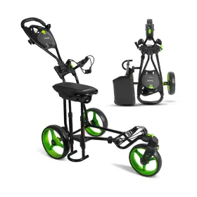 Jovgfst89.5 Jovial Golf Push Pull Cart Lightweight Foldable Bag Holder With Adjust