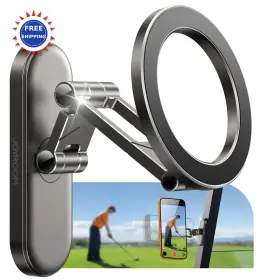 B0fqcd4188 Joyroom Magnetic Golf Cart Phone Holder Tri Fold All Alloy Compatible Iphone 17-12 Gifts