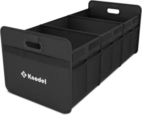 Skd-3c K Knodel Car Trunk Organizer Foldable For Large Black