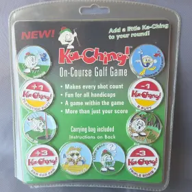 Ka-ching Jkc001 Ka-ching On-course Golf Game Complete Set Multicolor Carrying Bag Included