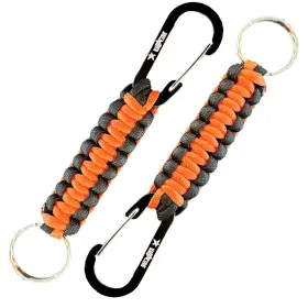 Kadactive 280001441798 Paracord Keychain With Carabiner - 2pcs For Back