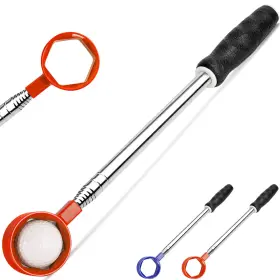 Retriever-004 Kamitty Stainless Golf Ball Retriever Telescopic Unbreakable Head Tool For