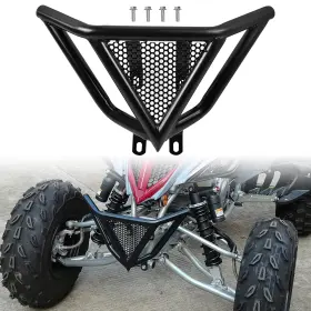 Kti-030806-001 Katimoto Front Bumper For Yamaha Raptor 700 700r 2006-2025 Black Iron Gu