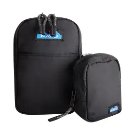 9412-1439 Kavu 9412-1439- Yorktown 2 N 1 Crossbody Pack Modular Lightweight Bag One Size Blackout