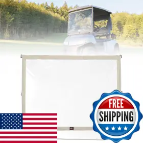 B0czs4nnf9 Kemimoto Foldable Golf Cart Windshield Compatible Ezgo Rxv Portable Lightweight