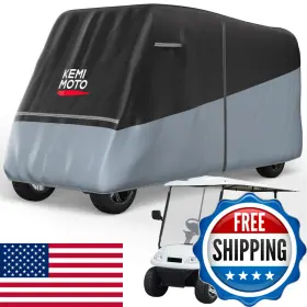 B0d8hzmd1k Kemimoto Golf Cart Cover 8 Seater Universal 600d Heavy Duty Rain