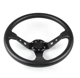 5126 Ketuo Universal Racing Steering Wheel Drifting Deep Dish Black