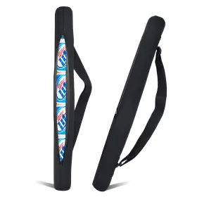 Keystand 772625045871 2 Piece Beer Sleeve Golf Bag Vertical Stack 7 Soda Pop Can Cooler With Carry Strap