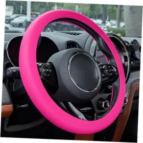 Asw0121rr King Company Hot Pink Car Steering Wheel Cover Women Accessories Cute Soft
