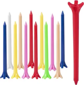 Kiseer 666354561002 100 Pack Assorted Colors Professional Durable 2 3/4 Inch Plastic
