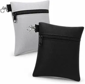 Kisljy005 Kisljy 445023965951 Golf Tee Pouch Pack Of 2 Bag 5.24 X 6.42 Inch Zipper Accessory