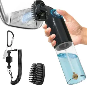 Kiss Core 744110352511 Electric Golf Club Cleaner Brush Aa Battery Powered For Effortless Cl