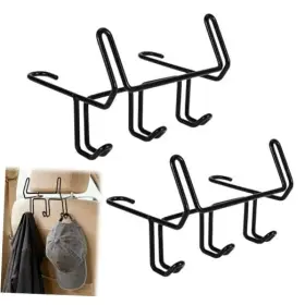 Kh-czgg001 Kkonhii 2 Pcs Hard Hat Holder For Truck Car Organizer With 5 Hooks Seat