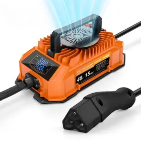 Kr7112-rs-us-fba Kohree 48 Volt 15 Amp Golf Cart Battery Charger For Ezgo Rxv And Txt Carts