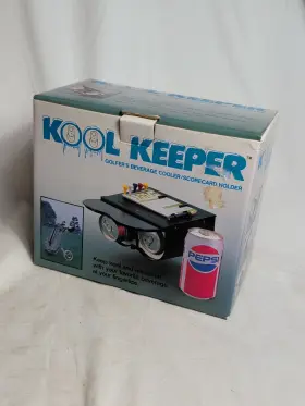 Kool Keeper 009198120897 Golfers Beverage Cooler Scorecard Holder Attaches Golf Pull Cart New