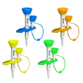 Birdie1 Kproduct4u 810068939019 Smart Golf Tees Long Yellow Green Blue Orange