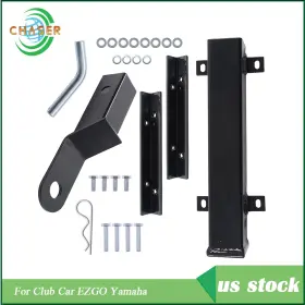 Cer80460c Labworkmoto For Club Car Ezgo Yamaha 2 Inch Universal Golf Cart Rear Trailer Hitch Receiver