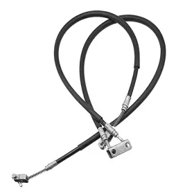 Leapgomax 787803799545 Ezgo Txt Brake Cable Set Passenger And Driver Side Stainless Black