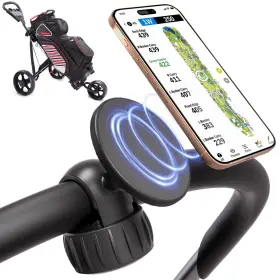 B0f999291k Leapgomax Magnetic Golf Push Cart Phone Holder Magsafe Hands-free 360 Adjustable With Str
