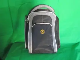 6050-02bk Leeds/slazenger #6050-02bk Style Golf Tennis Shoe Bag With Continental Logo New Nwot